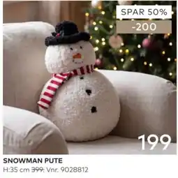 Skeidar Snowman Pute tilbud