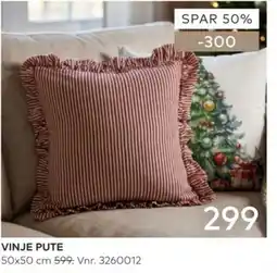 Skeidar Vinje pute tilbud