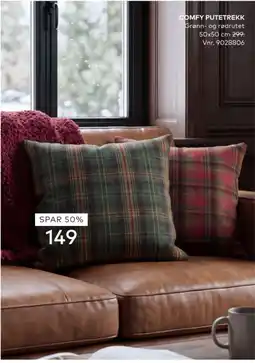 Skeidar Comfy putetrekk tilbud