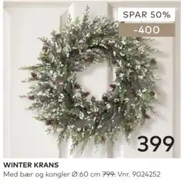 Skeidar Winter krans tilbud