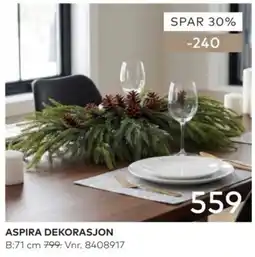 Skeidar Aspira dekorasjon tilbud