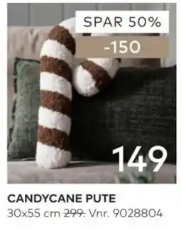 Skeidar Candycane pute tilbud
