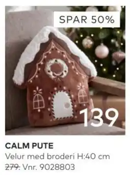 Skeidar Calm Pute tilbud