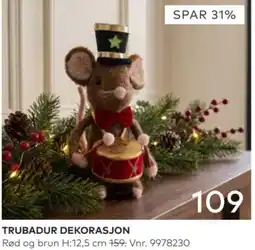 Skeidar Trubadur dekorasjon tilbud
