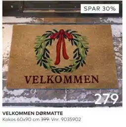 Skeidar Velkommen dørmatte tilbud