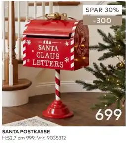 Skeidar Santa Postkasse tilbud