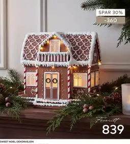 Skeidar Sweet Noel Dekorasjon tilbud