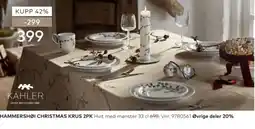 Skeidar Hammershøi Christmas Krus 2pk tilbud