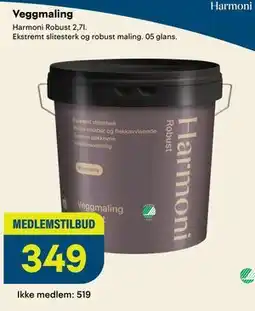 Maxbo Veggmaling tilbud