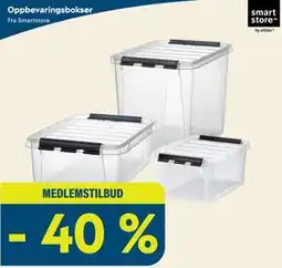 Maxbo Oppbevaringsbokser tilbud