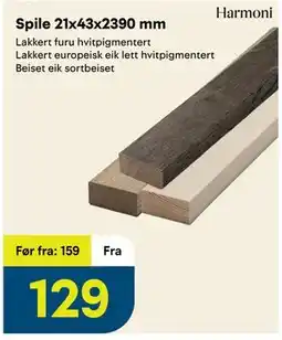 Maxbo Spile 21x43x2390 mm tilbud