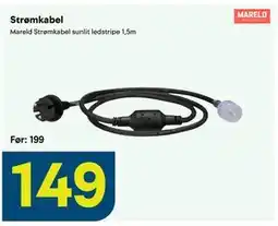 Maxbo Strømkabel tilbud
