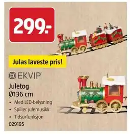 Jula Juletog Ø136 cm tilbud
