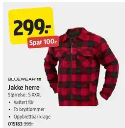 Jula Jakke herre tilbud