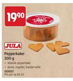 Jula Pepperkaker tilbud