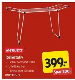 Jula Tørkestativ tilbud