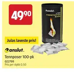 Jula Tennposer 100-pk tilbud