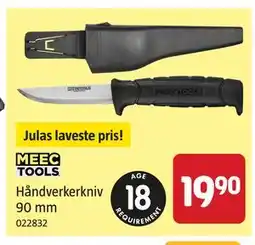 Jula Håndverkerkniv 90 mm tilbud