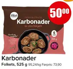 Spar Karbonader tilbud