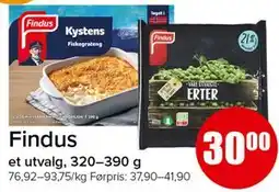 Spar Findus tilbud
