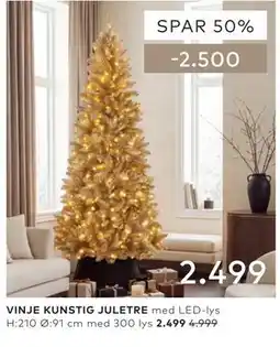Skeidar VINJE KUNSTIG JULETRE tilbud