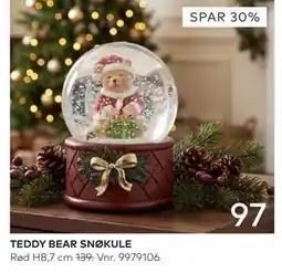 Skeidar TEDDY BEAR SNØKULE tilbud