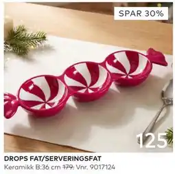 Skeidar DROPS FAT/SERVERINGSFAT tilbud
