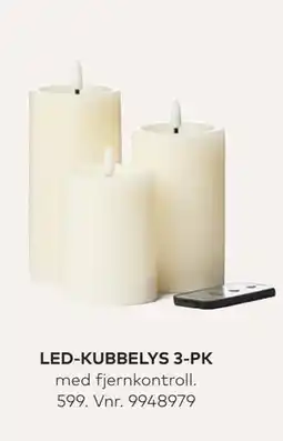 Skeidar LED-KUBBELYS 3-PK tilbud