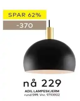 Skeidar Adil lampeskjerm tilbud