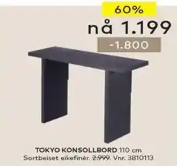 Skeidar Tokyo konsollbord tilbud