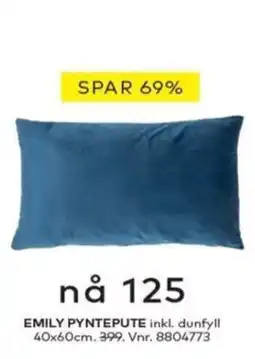 Skeidar Emily pyntepute tilbud