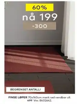 Skeidar Finse løper tilbud