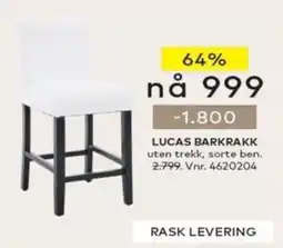 Skeidar Lucas barkrakk tilbud