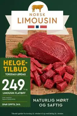 Coop Mega LIMOUSIN FLATBIFF tilbud