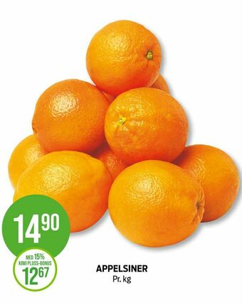Kiwi Appelsiner tilbud