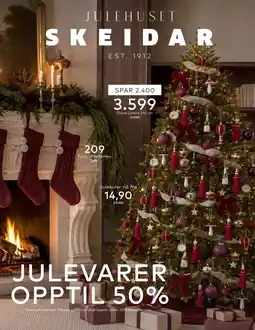 Skeidar Julevarer tilbud