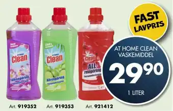 At Home Clean Vaskemiddel