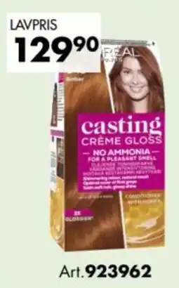 Sparkjøp Loreal casting crème gloss tilbud