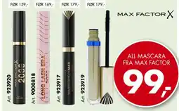 Sparkjøp Max Factor all mascara tilbud