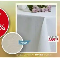 Sparkjøp Vera duk tilbud