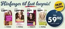 Sparkjøp Hårfarger til fast lavpris tilbud