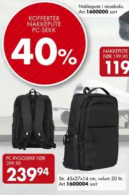 Sparkjøp PC RYGGSEKK tilbud