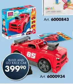 Sparkjøp BUILD AND GO RACE CAR tilbud
