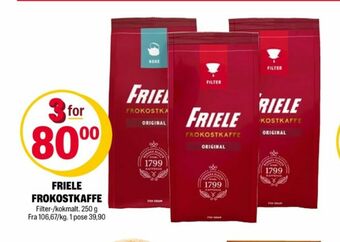 Friele kaffe formalet