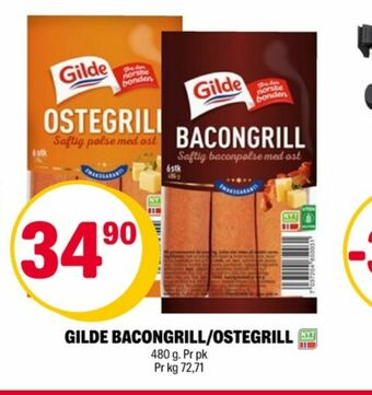 Coop Extra Gilde grillpølser tilbud