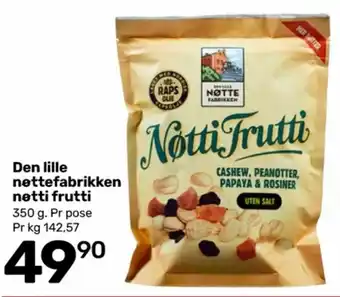 Den lille nøttefabrikken nøttemix