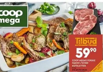 Coop Mega Coop nakkekoteletter tilbud