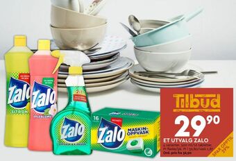 Coop Mega Zalo oppvaskmiddel tilbud