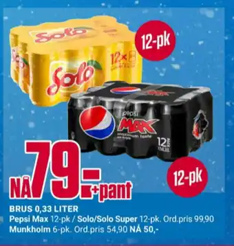 Europris Solo brus tilbud