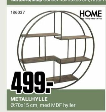 Europris Home hylle tilbud